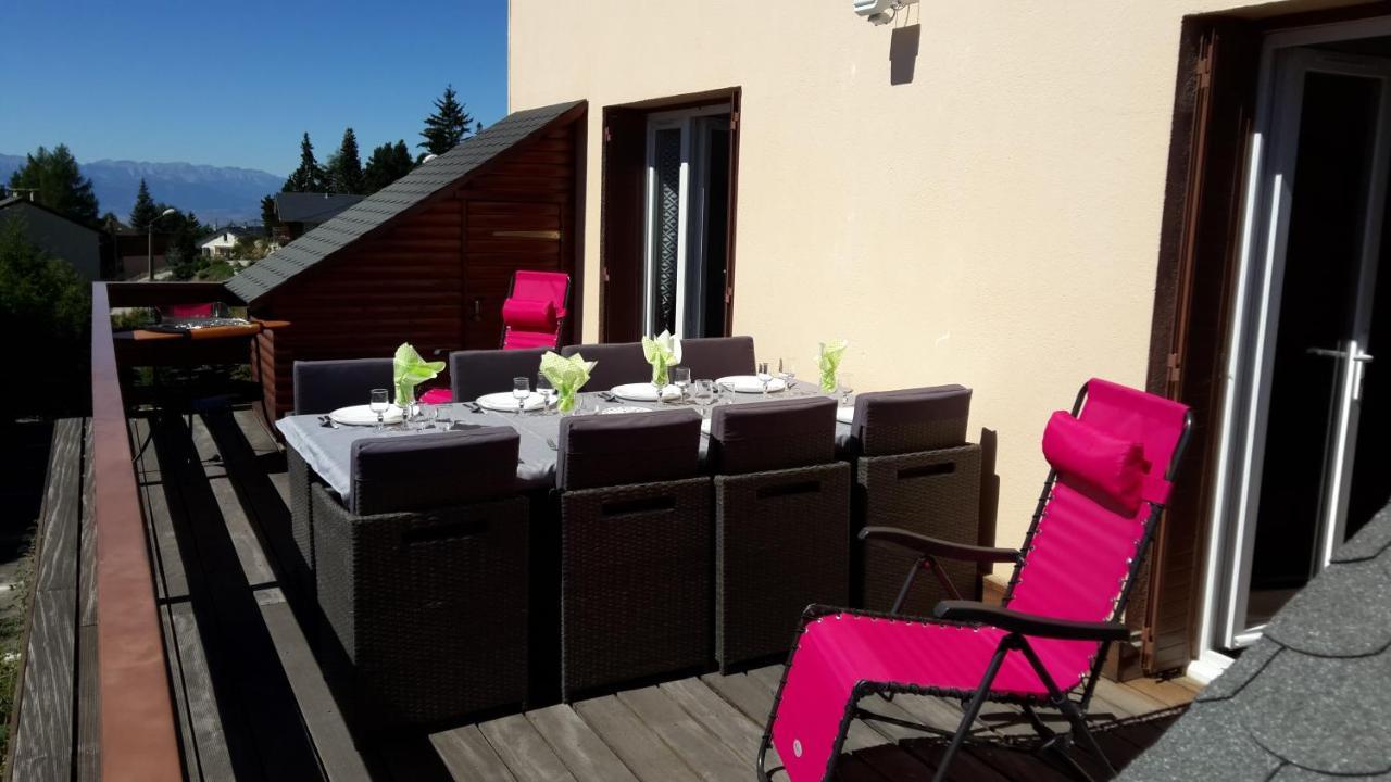 Residence Campredon - Decoration Typique - 25M2 De Terrasse Amenagee Plein Sud Avec Vue Panoramique - Internet - Jardin - Parking - Navette - Linge Et Menage En Options Payantes Font-Romeu-Odeillo-Via Eksteriør bilde